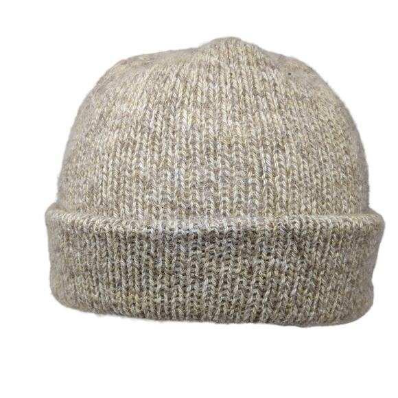 Eddie Bauer Beanie Hats Brown One Size Stretchable Lightweight Blank Vintage USA - Picture 1 of 10